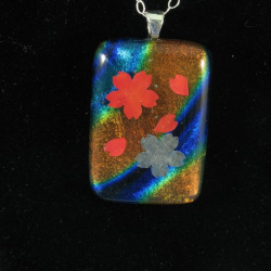 Fused glass pendants 2011